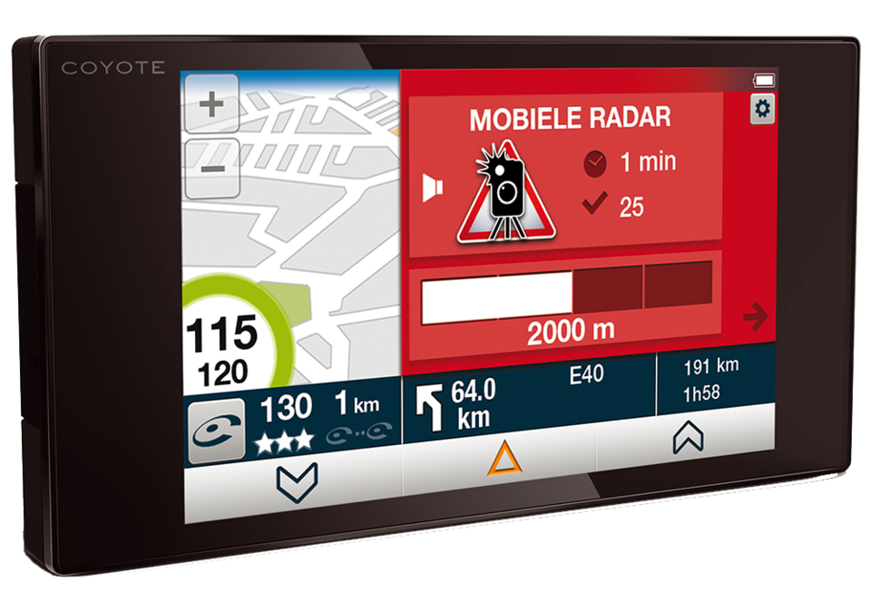 Navigatie toestellen van Coyote, verkrijgbaar bij Ide Automotive