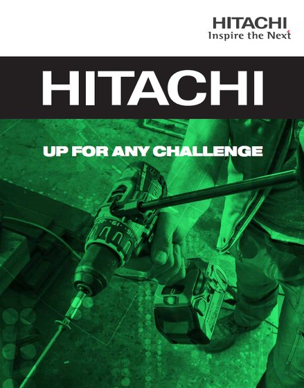 Hitachi catalogus 2017 - 2018